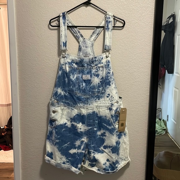 Levi's Denim - Levi’s acid washed overalls